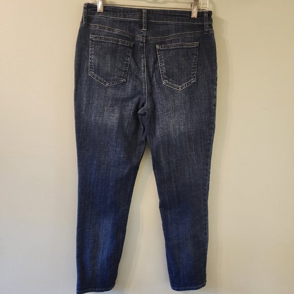 Chico's Girlfriend Slim Ankle Jeans, Chico's size 0, EUC - Picture 4 of 7